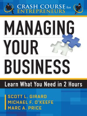 Managing Your Business - ebook